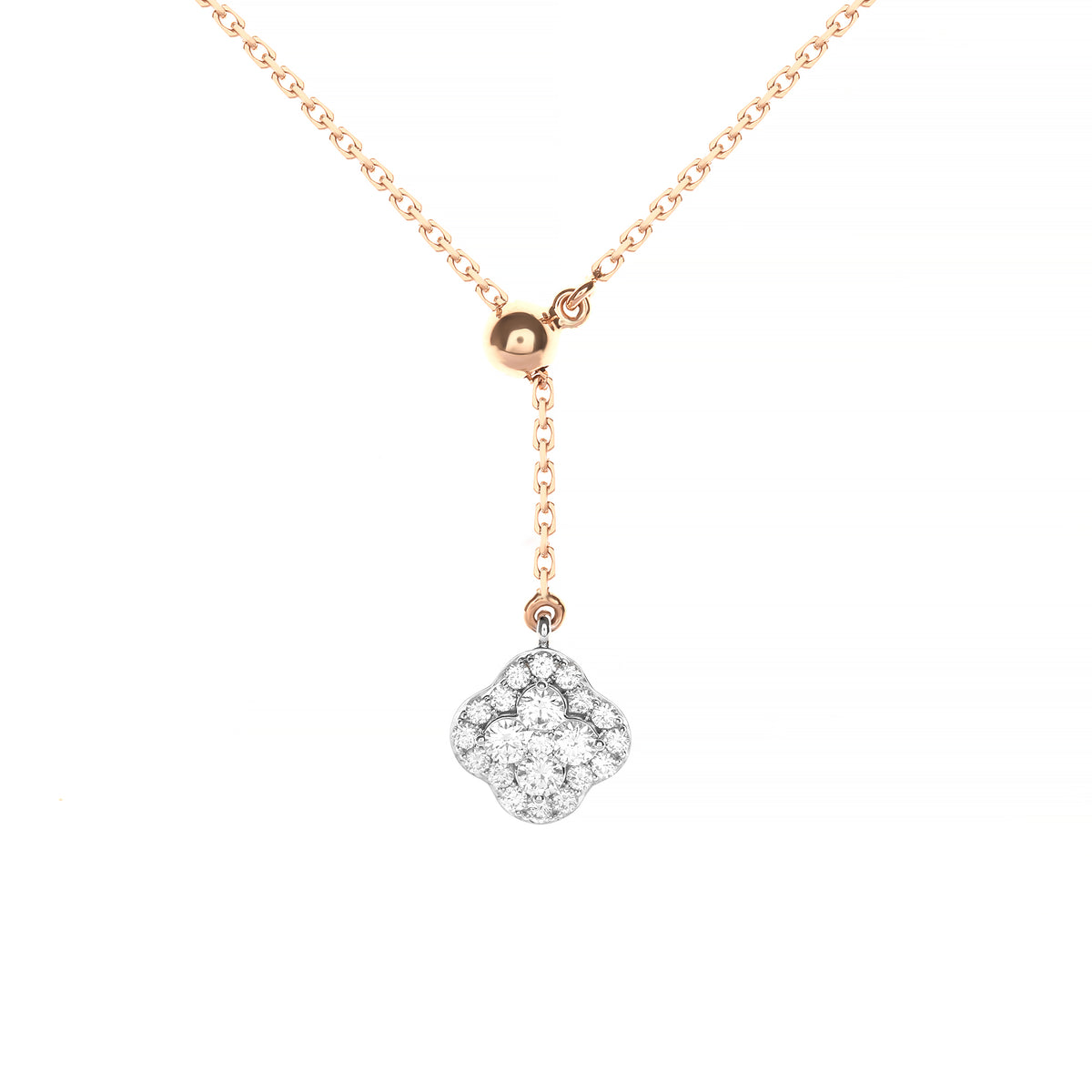 Paola Diamond Necklace (P2302070055) – Lino & Sons Jewellery