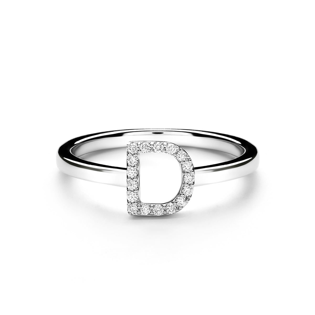 D Alphabet Diamond Ring (P1812100030) – Lino & Sons Jewellery