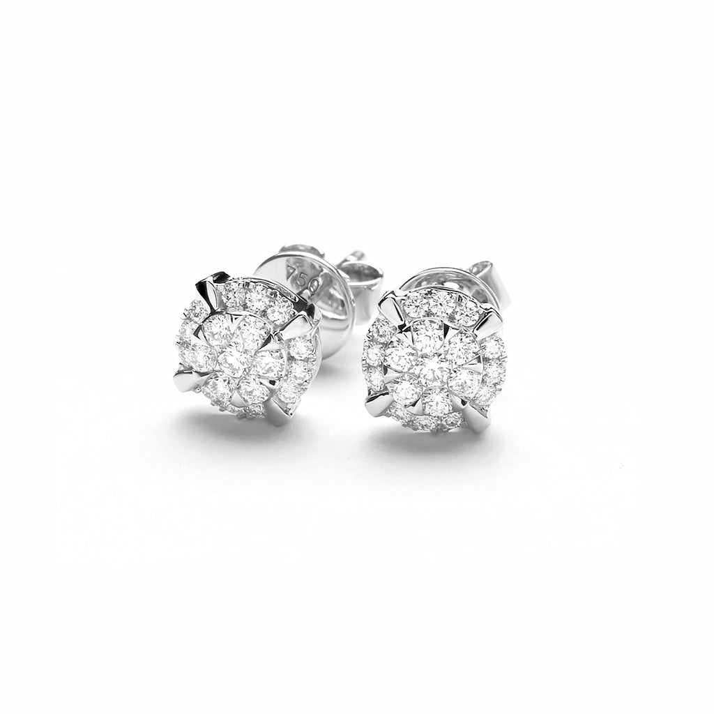 Allen Small Set Diamond Earrings (P2003040271)